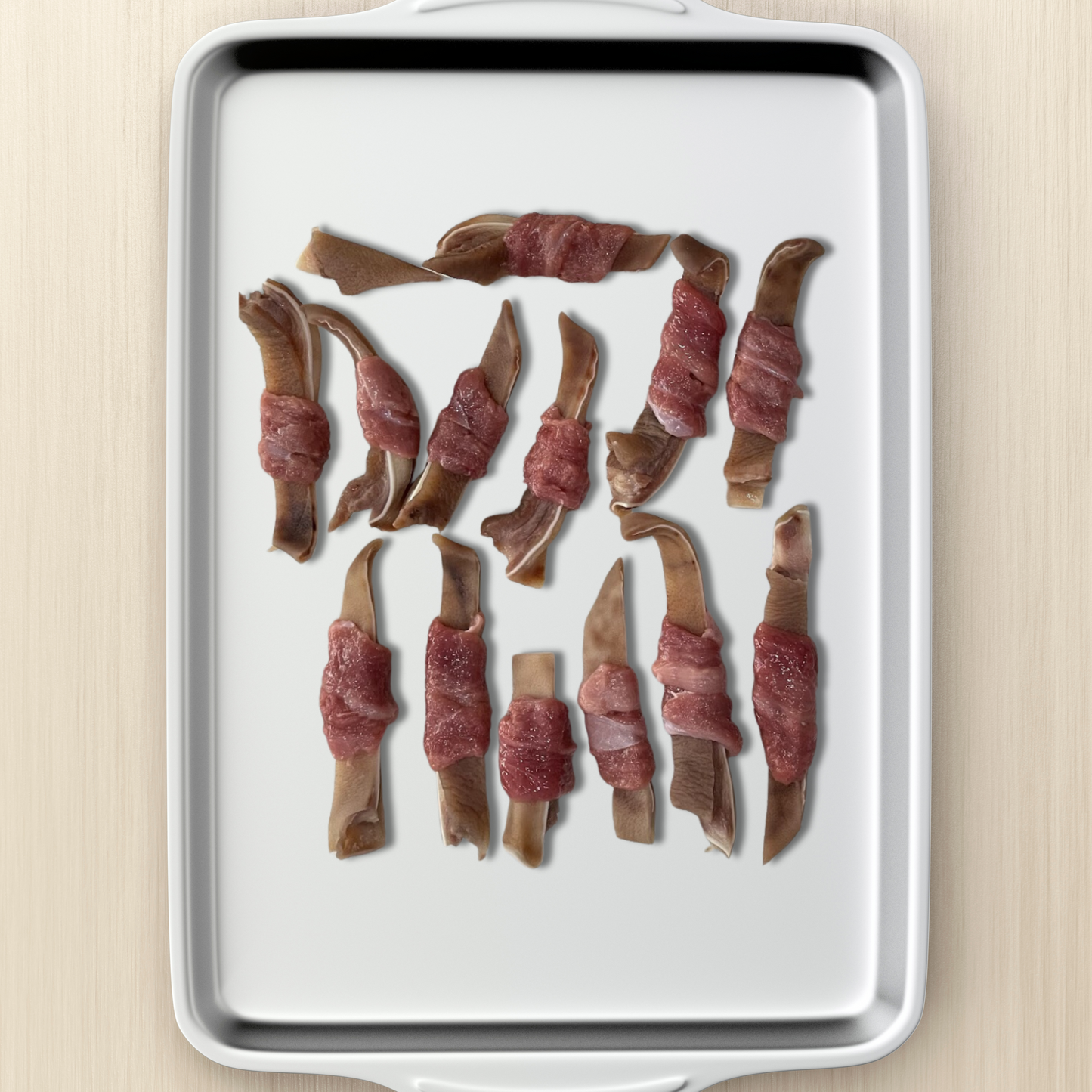 PIG EAR WRAPPED WITH DUCK
